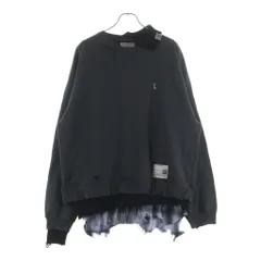MAISON MIHARAYASUHIRO (メゾンミハラヤスヒロ) 25AW TRIPLE LAYERED PULLOVER トリプルレイヤードプルオーバー スウェットシャツ グレー A15PO572のサムネイル