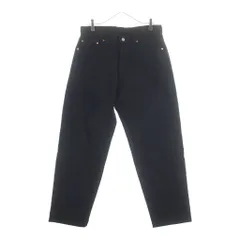 COMOLI (コモリ) 23AW モールスキン 5P ストレートパンツ ブラック Y03-03018のサムネイル