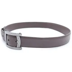 BVLGARI (ブルガリ) アショーマ スクエアバックル レザーベルト ブラウン LO-M16-281913のサムネイル