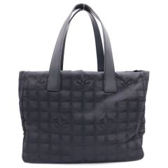 CHANEL シャネル ニュートラベルラインMM トート 黒 ココマーク A4可
