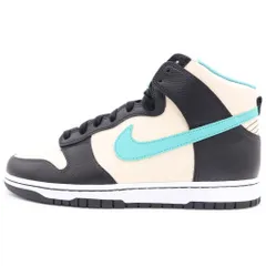 NIKE (ナイキ) DUNK HIGH RETRO EMB PEARL WHITE ダンク パールホワイト ハイカットスニーカー ブラック/ホワイト US11/29cm DO9455-200
