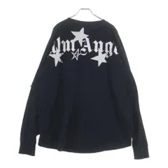 Palm Angels (パームエンジェルス) 21AW シューティングスター 長袖Tシャツ カットソー ブラック PMAB001F21JER002のサムネイル