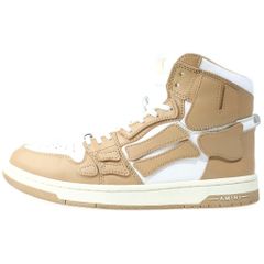 AMIRI スケルトップハイ スニーカー バンダナ柄オレンジ 28cm アミリ