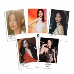 ツウィ TWICE トゥワイス ラミネート トレカ 5枚セット 写真 韓流 グッズ bm028-8