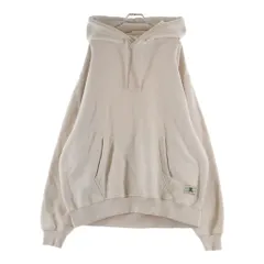 BURBERRY (バーバリー) ロゴラベル コットン プルオーバーフーディー 