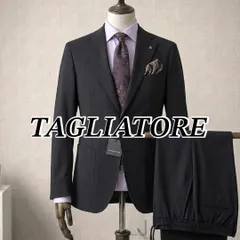 【新品タグ付き】TAGLIATORE DAKAR セットアップ スーツ ブラック 黒 44 メンズ 紳士 春用 夏用 ストレッチ タリアトーレ ダカール ビジネス カジュアルのサムネイル