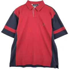 古着 90年代 トミーヒルフィガー TOMMY HILFIGER 半袖 ポロシャツ メンズM相当 ヴィンテージ/eaa643537