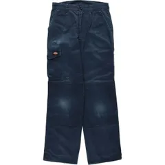 古着 ディッキーズ Dickies ワンタック ダブルニー ペインターパンツ レディースL(w30)相当/eaa641754