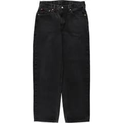 古着 リーバイス Levi's 550 ブラックデニム テーパードデニムパンツ メンズw33相当 ヴィンテージ/eaa633888