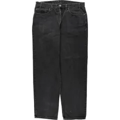 古着 リーバイス Levi's 550 ブラックデニム テーパードデニムパンツ メンズw37相当 ヴィンテージ/eaa633934