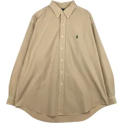古着 ラルフローレン Ralph Lauren BLAKE 長袖 ボタンダウンシャツ メンズXL相当/eaa643442