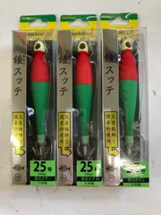 【YAMASHITA】錘スッテ　25号　F/ 赤帽　 3個セットのサムネイル