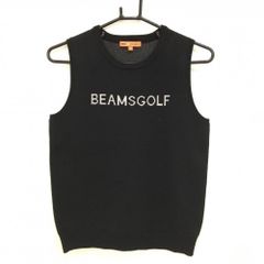 【美品】ビームスゴルフ BEAMS GOLF レディース ベスト M 美品】BeamsGolf ビームス レディース ゴルフ ベスト ブラック - メルカリ