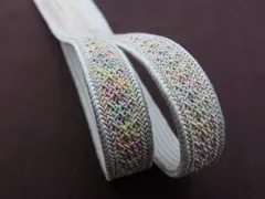P42642　手組　繊細な　グラデーション　帯締め　未使用品　ｔ