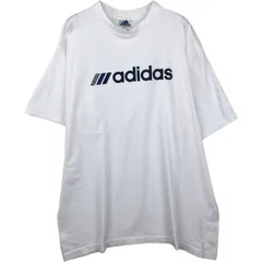 古着 90~00年代 アディダス adidas ロゴプリントTシャツ カナダ製 メンズL相当 ヴィンテージ/eaa638943