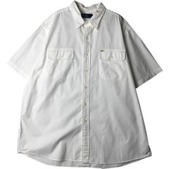 00s Ralph Lauren BDリネンシャツ 無地 白 2XL A658 - メルカリ
