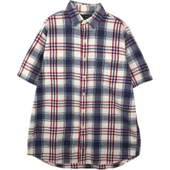古着 ラルフローレン Ralph Lauren POLO SPORT ポロスポーツ 半袖 コットン チェックシャツ メンズM相当/eaa641140