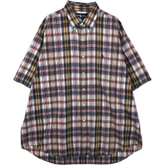 古着 ラルフローレン Ralph Lauren BLAKE 半袖 ボタンダウン チェックシャツ メンズXL相当/eaa641175