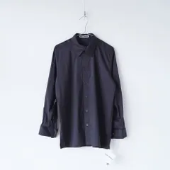 【新品未使用】イッセイミヤケ 黒 ダブルカフス シャツ M no.51のサムネイル