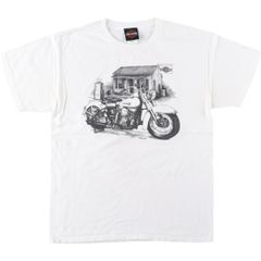 古着 ハーレーダビッドソン Harley-Davidson モーターサイクル バイクTシャツ メンズM相当/eaa641347