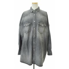 upperhights】211DC023 DAY Bigrodeo ビッグデニムシャツ長袖シャツ