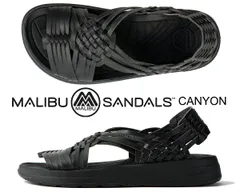 マリブ サンダルズ キャニオン ヴィーガンレザー ブラック MALIBU SANDALS CANYON VEGAN LEATHER BLACK/BLACK ms01-0001のサムネイル