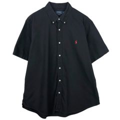 Polo Ralph Lauren シアサッカー半袖シャツ S 黒 - メルカリ