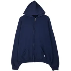 古着 90~00年代 ラッセル Russell ATHLETIC スウェットフルジップパーカー メンズXXL相当 ヴィンテージ/eaa632956