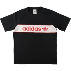 古着 アディダス adidas ORIGINALS オリジナルス ロゴプリントTシャツ メンズM相当/eaa637560