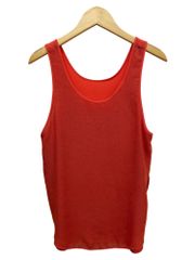 フミカ ウチダ DOUBLE NECK NO-SLEEVE TANK TOP - メルカリ