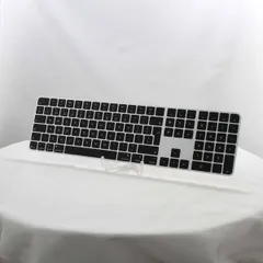 ソフマップ 〔中古品〕 Appleシリコン搭載Macモデル用Touch ID搭載Magic Keyboard(テンキー付き)-英語(UK)-MXK83BX／Aブラックキー【198】