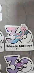 ポケットモンスター 30周年 記念 ステッカー タンクトップ メス