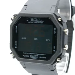 BNMI 3008G Watch 腕時計 Quartz クォーツ ラバーバンド スクエア メンズ 男性 稼働品のサムネイル