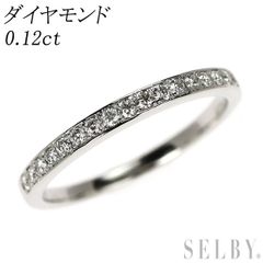 PT950 2本Setハーフエタニティ、フルエタニティ リング シルバーカラー