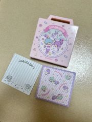 リトルツインスターズ ケース入り メモ帳 1992 未開封 希少 - メルカリ
