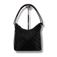 GUCCI グッチ GG柄 ショルダーバッグ ブラック キャンバス y2k - メルカリ
