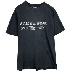 Weezer Tシャツ ドッグ ブラック L バンド ロキソニ 犬 - メルカリ