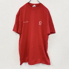 90s　Hanes　半袖プリントTシャツ　シングルステッチ　ヴィンテージ　赤　レッド　XLサイズ　古着【値引き交渉OK！】