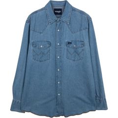 キムタク着 80S ラングラー WRANGLER ダンガリーシャツ デニムシャツ