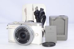 OLYMPUS PEN E-PL10 14-42mm EZレンズキット ホワイト 動作確認済み