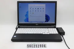 富士通 LIFEBOOK A579/C Core i5 8365U 1.6GHz/16GB/256GB(SSD)/Multi/15.6W/FWXGA(1366x768)/Win11 【56C252906】