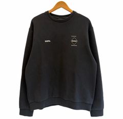 美品 FCRB TECH SWEAT CREWNECK TOP 黒 L 22SS - メルカリ