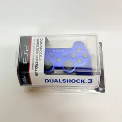 デュアルショック3 メタリックブルー　ps3 ワイヤレスコントローラー