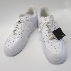 Ft643201 ナイキ スニーカー Supreme × Nike Air Force 1 Low CU9225-100 ホワイト 29.5cm メンズ NIKE 中古