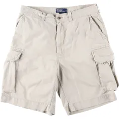 古着 ラルフローレン Ralph Lauren POLO by Ralph Lauren カーゴショーツ ハーフパンツ メンズw34相当/eaa639455