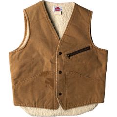 スーパーレア】スウィングスター/80s/USA製/M/ムートンベスト/ベージュ