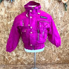 DESCENTE ヴィンテージ スキーウェア ジャケット 紫 M パープル - メルカリ