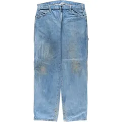 古着 ディッキーズ Dickies デニムペインターパンツ メンズw37相当/eaa639271