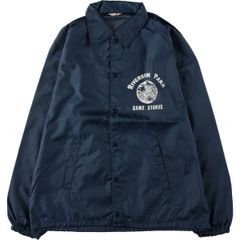 ジャルジャル ファを抜かないで コーチジャケット XL ネイビー - メルカリ