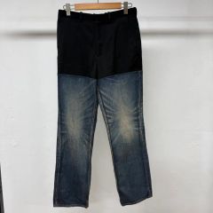 GOODENOUGH レザー＆デニムパンツ '92 - メルカリ